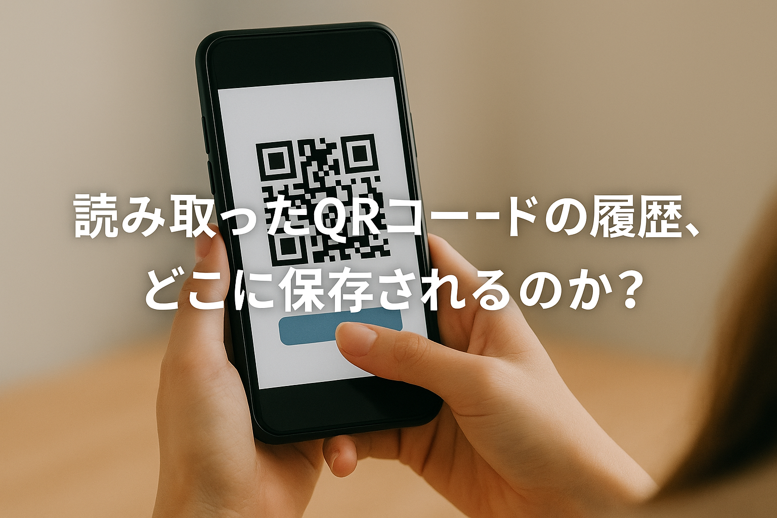 読み取ったQRコードの履歴、どこに保存されるのか？ | ゴチャログ|今がいちばん楽しい
